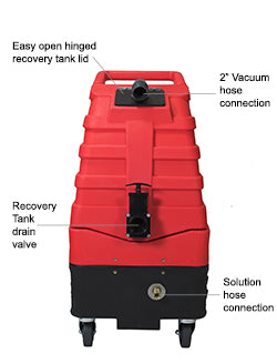 Rotovac      MONSOON    Strongest vacuum power of all portable extractors!