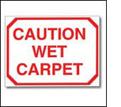 Caution Sign - Wet Carpet (50-pack)