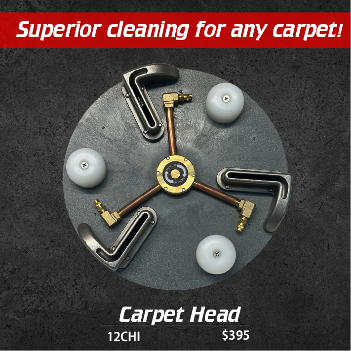 Rotovac 360i Carpet Triple Head™