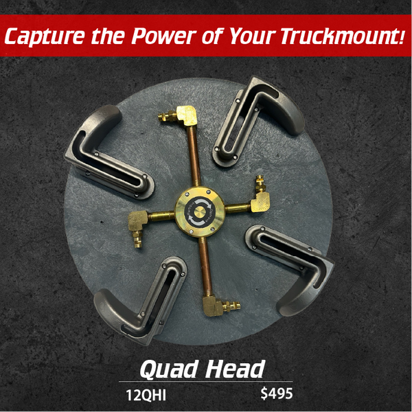 Rotovac 360i Carpet Quad Head