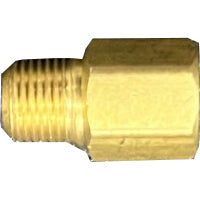 Brass Adapter 1/8 male x 1/8 female