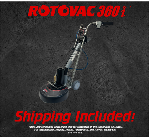 Rotovac 360i Carpet Cleaning Machine