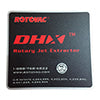 DHX Rear Control Box Decal