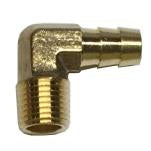 Barbed Brass Elbow 1/4 npt x 3/8 barb