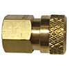 1/8" Brass ST-Through Female QC