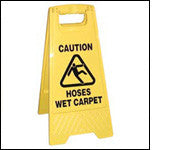 Yellow Caution Sign