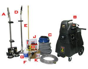 Rotovac Carpet Extractor